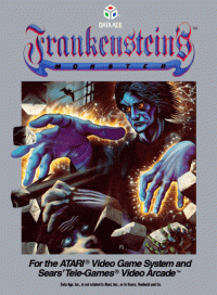 Frankenstein's Monster Atari 2600 US box art